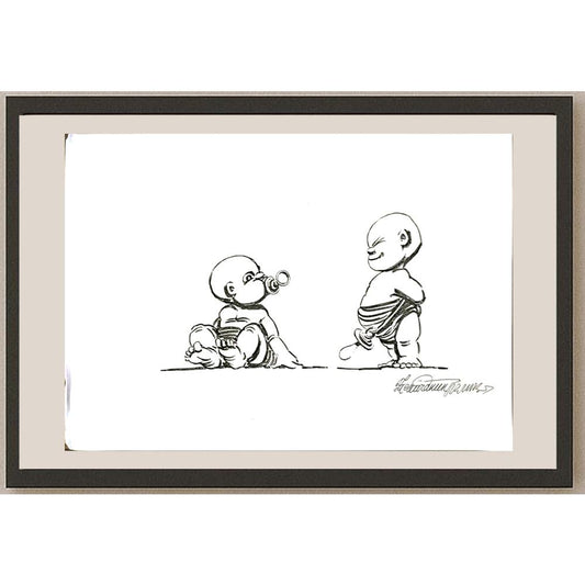 Goran Celicanin 29x21cm Orijinal Karikatür BOD06293