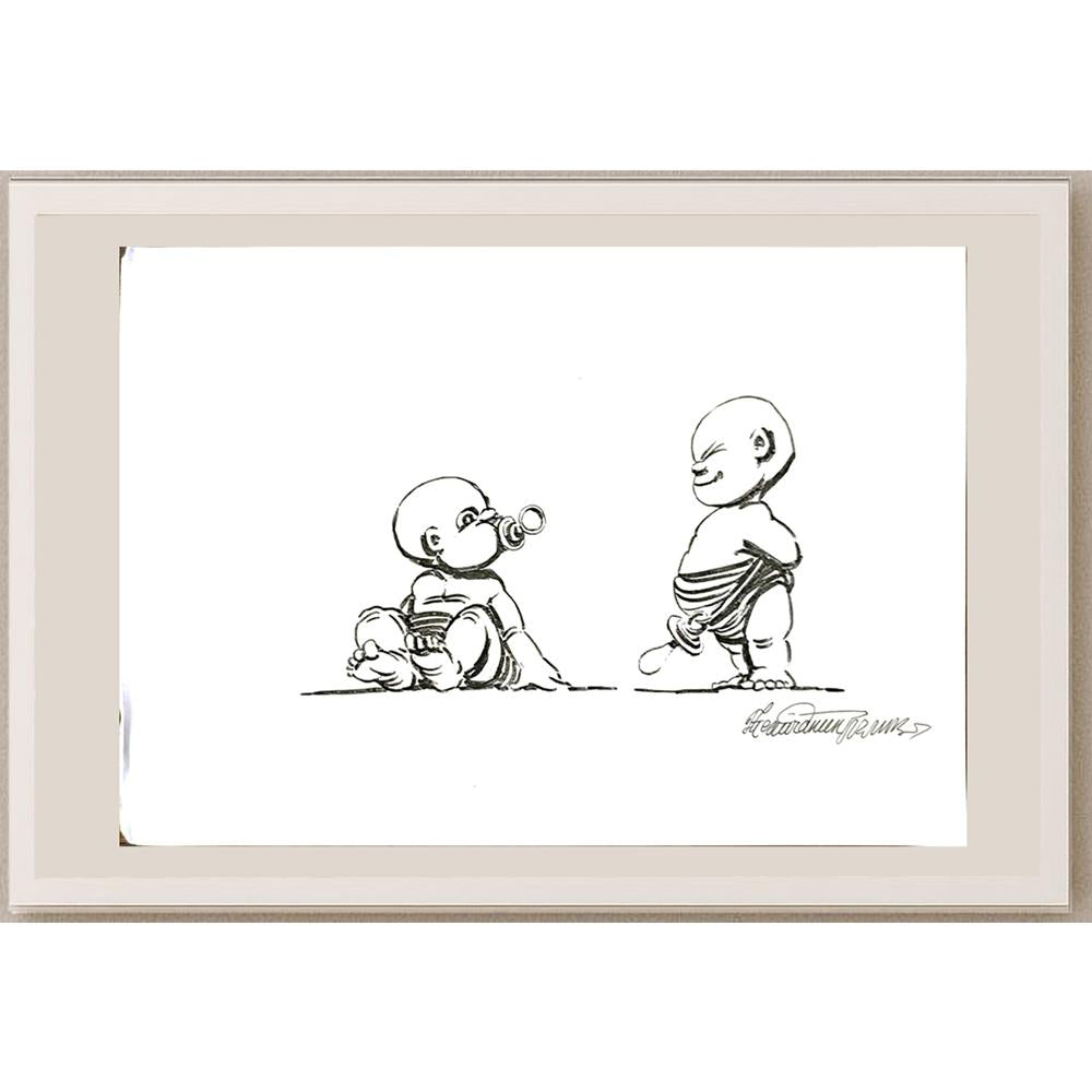 Goran Celicanin 29x21cm Orijinal Karikatür BOD06293