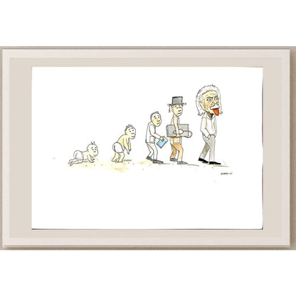 Shadid Atiqullah 29x21cm Orijinal Karikatür BOD06296