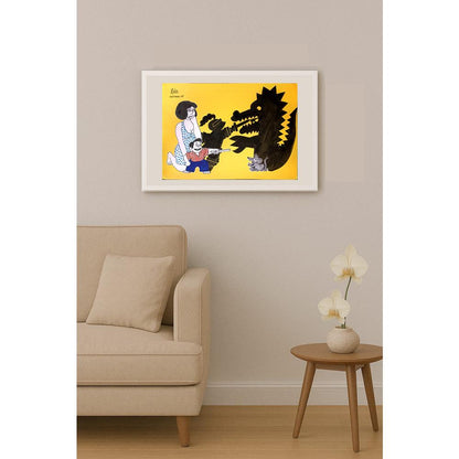 Nguyen Huu Due 29x21cm Orijinal Karikatür BOD06297