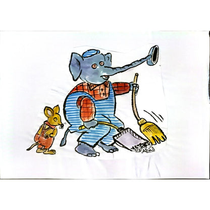 Mileta Miloradovic 29x21cm Orijinal Karikatür BOD06314