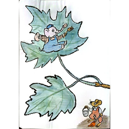 Mileta Miloradovic 29x21cm Orijinal Karikatür BOD06317