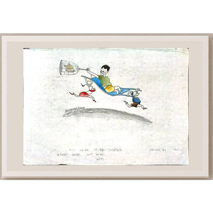 Jin Xiao Xing 29x21cm Orijinal Karikatür BOD06322