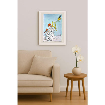 Porumbita Mihaita 29x21cm Orijinal Karikatür BOD06329