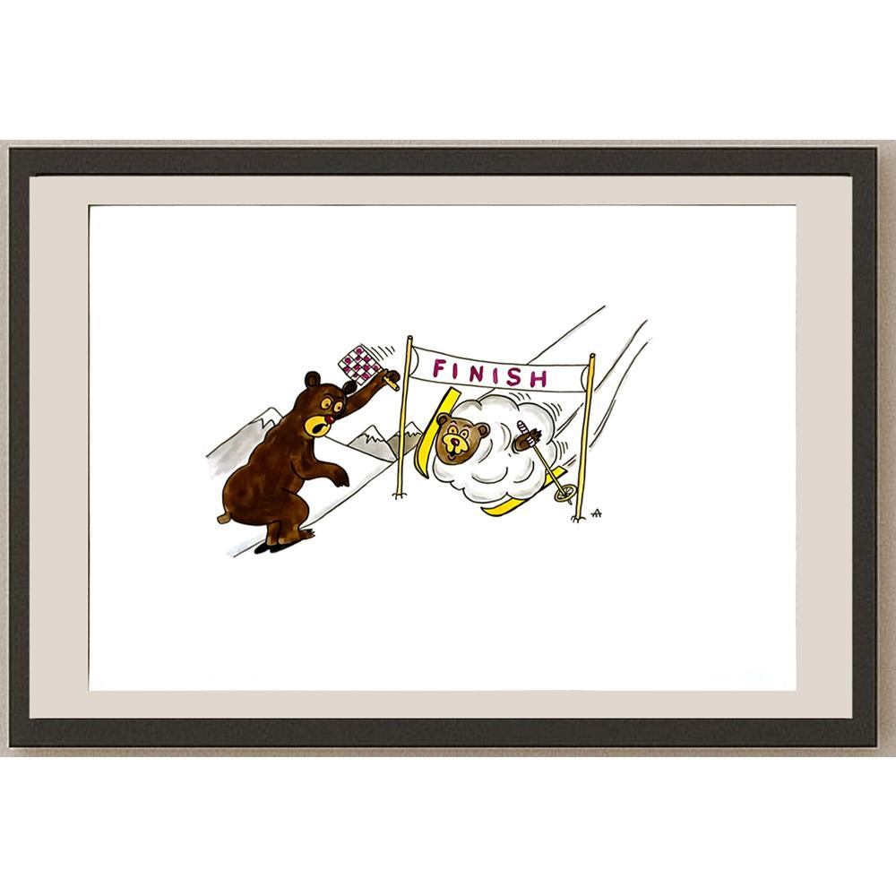 Alexei Talimonov 29x21cm Orijinal Karikatür BOD06339