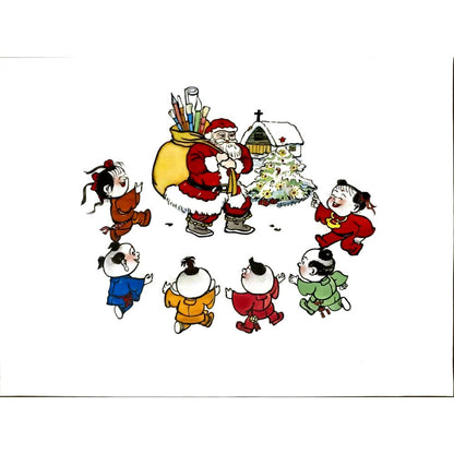 Miao Shaojun 29x21cm Orijinal Karikatür BOD06362