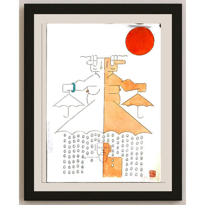 Ye Jun 29x21cm Orijinal Karikatür BOD06368