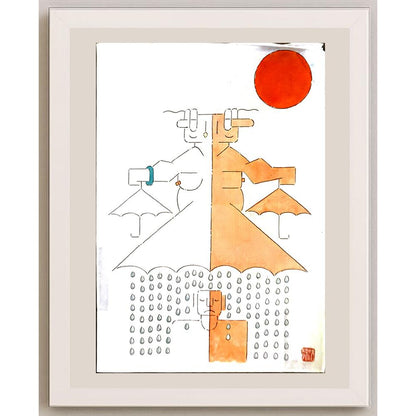 Ye Jun 29x21cm Orijinal Karikatür BOD06368