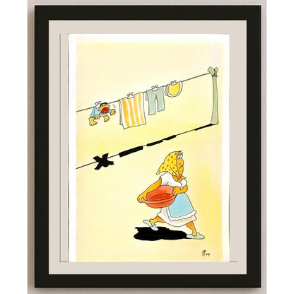 Babilig 29x21cm Orijinal Karikatür BOD06373