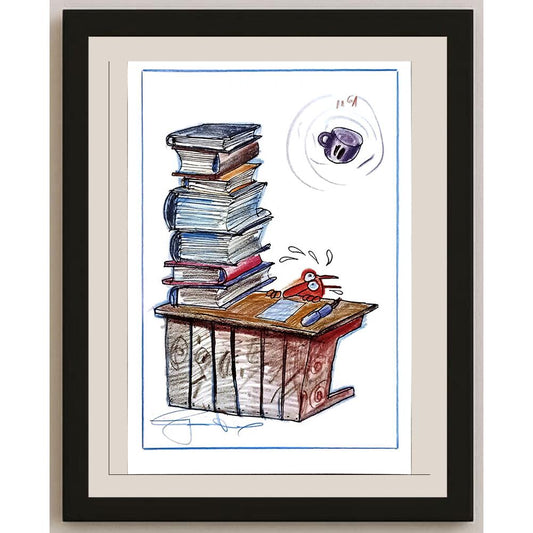 Davor Katunar 29x21cm Orijinal Karikatür BOD06379