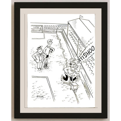 Bill Ritchie 29x21cm Orijinal Karikatür BOD06387