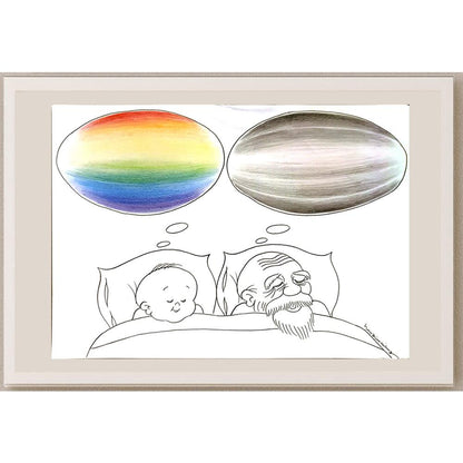 Xiao Qiang Hou 29x21cm Orijinal Karikatür BOD06400