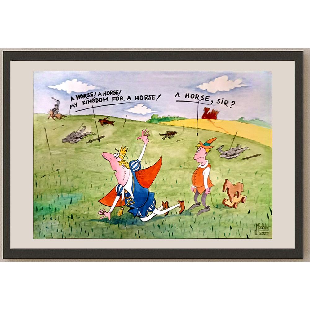 Marian Serban 29x21cm Orijinal Karikatür BOD06401