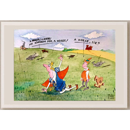 Marian Serban 29x21cm Orijinal Karikatür BOD06401