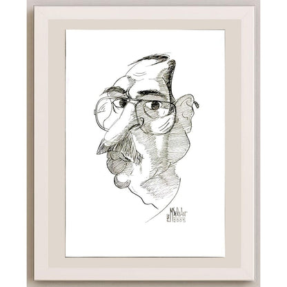Marian Serban 26x19cm Orijinal Karikatür BOD06403