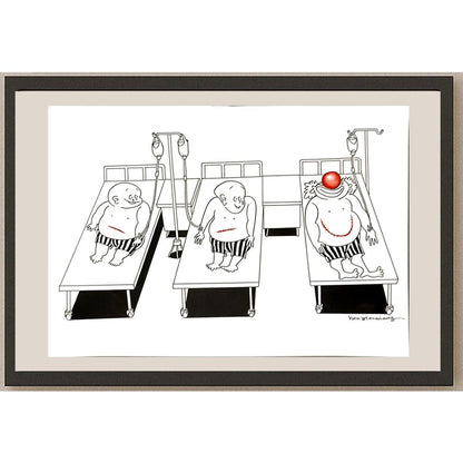 Xiao Qiang Hou 29x21cm Orijinal Karikatür BOD06404