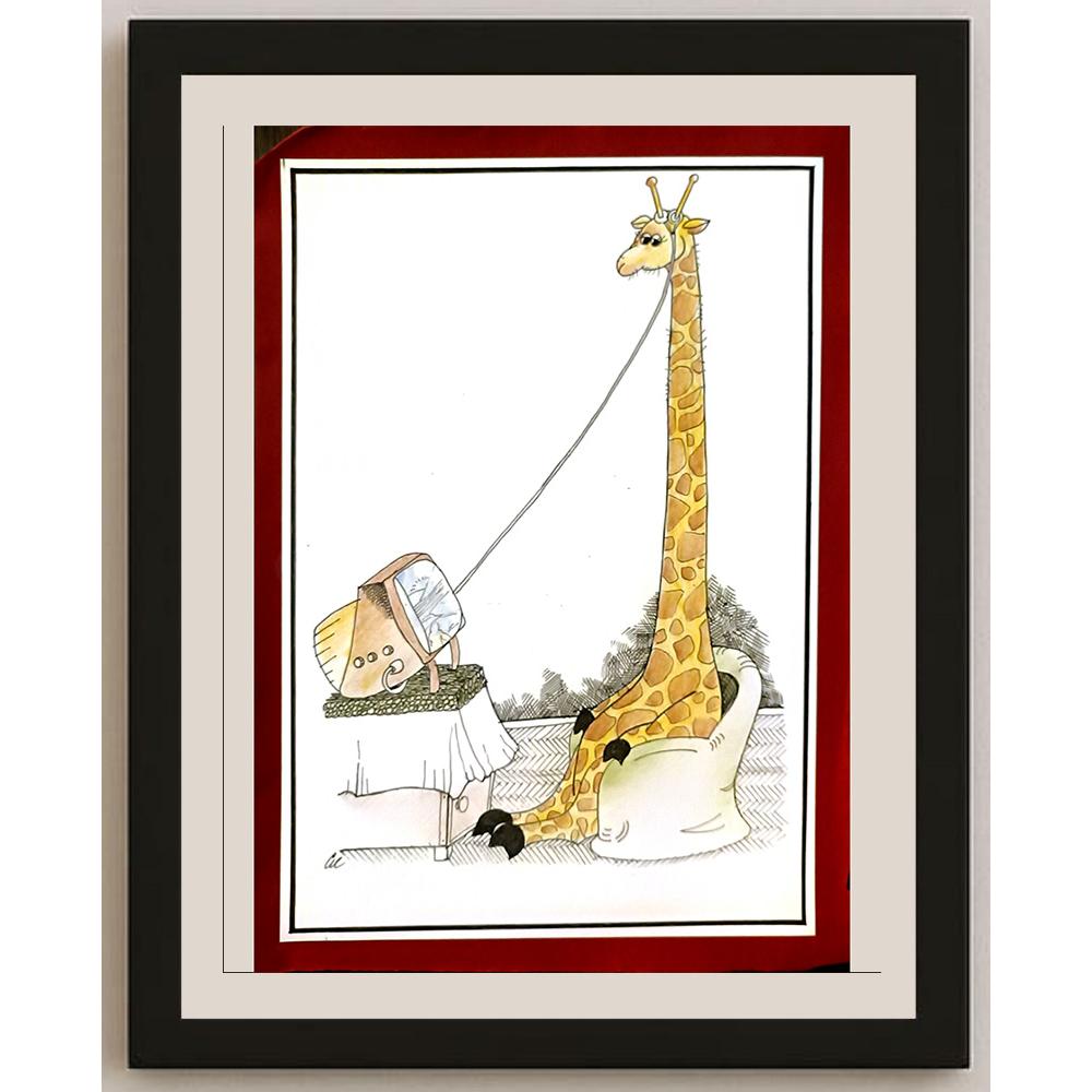 Mihail Ciubotaru 29x21cm Orijinal Karikatür BOD06410