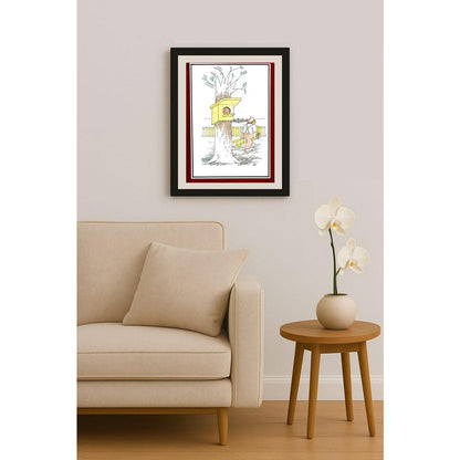 Mihail Ciubotaru 29x21cm Orijinal Karikatür BOD06411