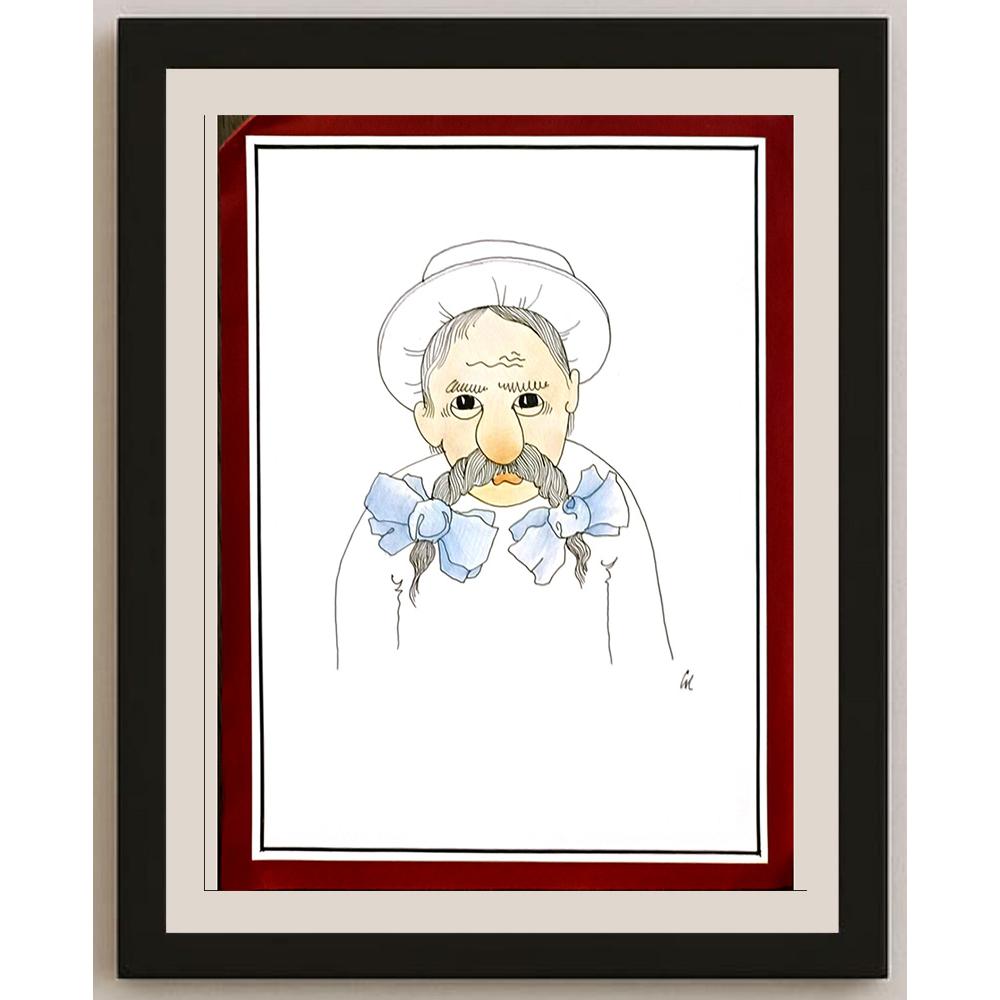 Mihail Ciubotaru 29x21cm Orijinal Karikatür BOD06412