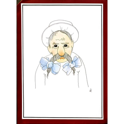 Mihail Ciubotaru 29x21cm Orijinal Karikatür BOD06412