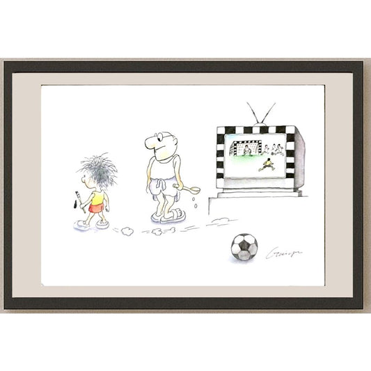 Gai Yu 29x21cm Orijinal Karikatür BOD06419
