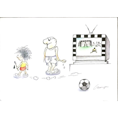 Gai Yu 29x21cm Orijinal Karikatür BOD06419