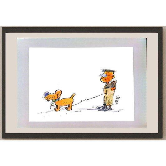 Slobodan Butir 29x21cm Orijinal Karikatür BOD06424