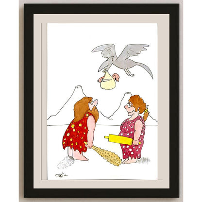 Hamed Nabahat 29x21cm Orijinal Karikatür BOD06432