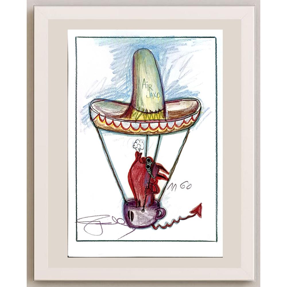 Davor Katunar 29x21cm Orijinal Karikatür BOD06433