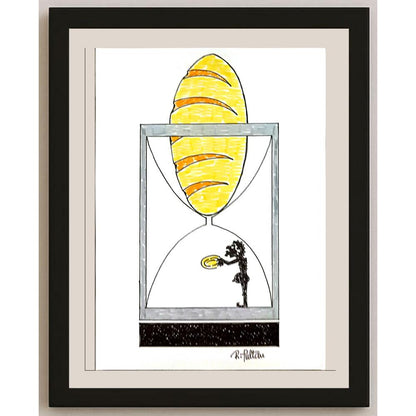 Reshad Sultanovic 29x21cm Orijinal Karikatür BOD06436