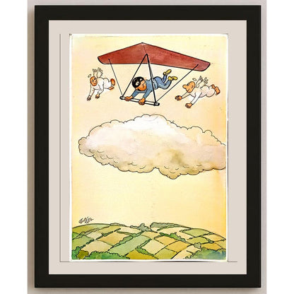 Rex Juriansz 43x30cm Orijinal Karikatür BOD06439