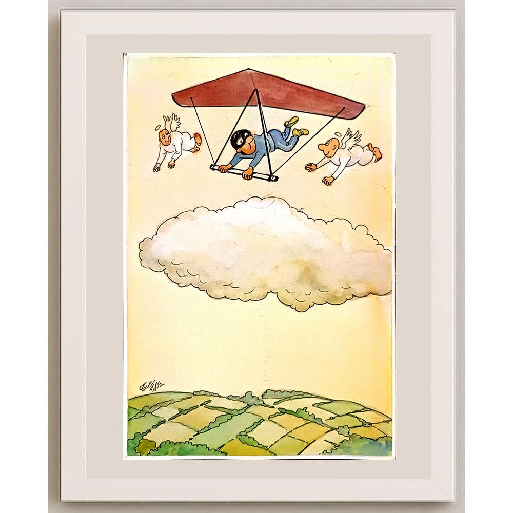 Rex Juriansz 43x30cm Orijinal Karikatür BOD06439