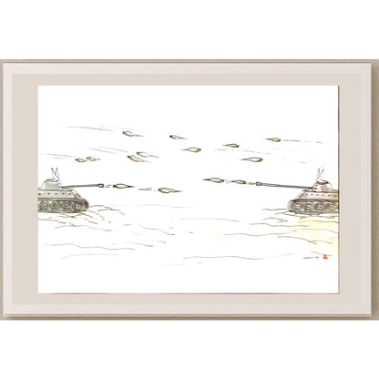 Wu Xi Hong 29x21cm Orijinal Karikatür BOD06447