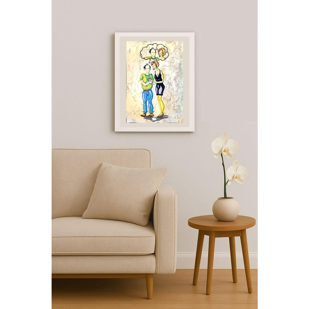 Suna Çelik 38x29cm Orijinal Karikatür BOD06458