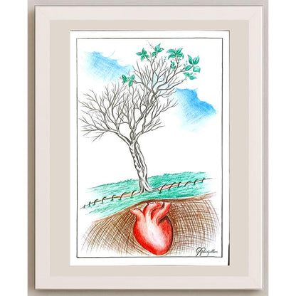 Yıldırım Gazioğlulları 29x21cm Orijinal Karikatür BOD06460