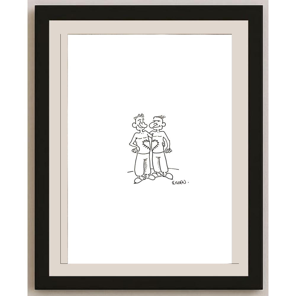 Erden Çetinkaya 29x21cm Orijinal Karikatür BOD06467