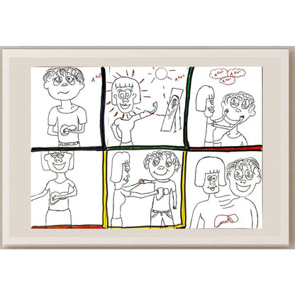 Tuğçe Yüce 29x21cm Orijinal Karikatür BOD06473