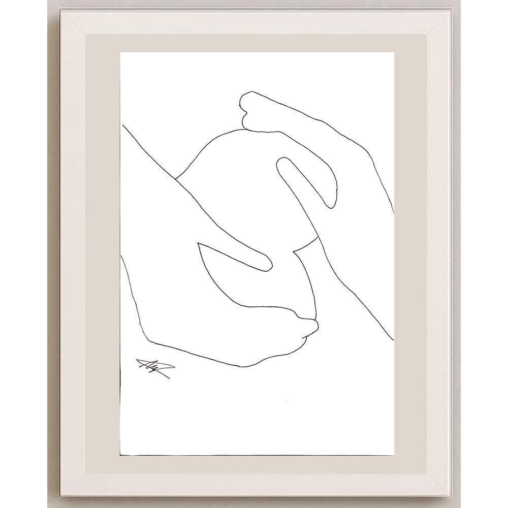 Neslihan Aydın 29x21cm Orijinal Karikatür BOD06474