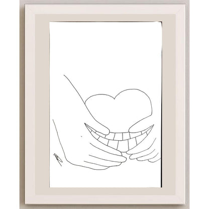 Neslihan Aydın 29x21cm Orijinal Karikatür BOD06475