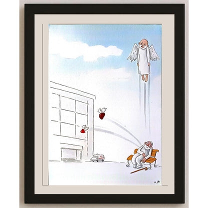 Mehmet Kahraman 29x21cm Orijinal Karikatür BOD06481