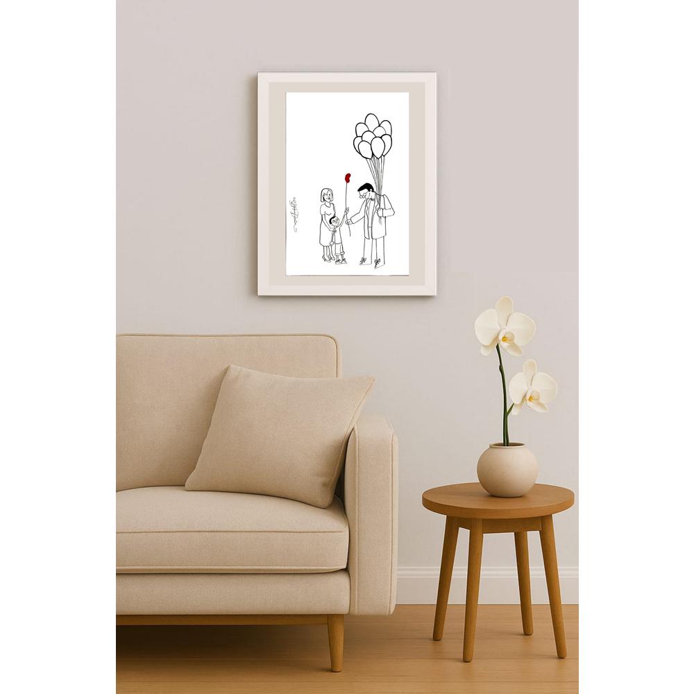 Çiğdem Demir 29x21cm Orijinal Karikatür BOD06485