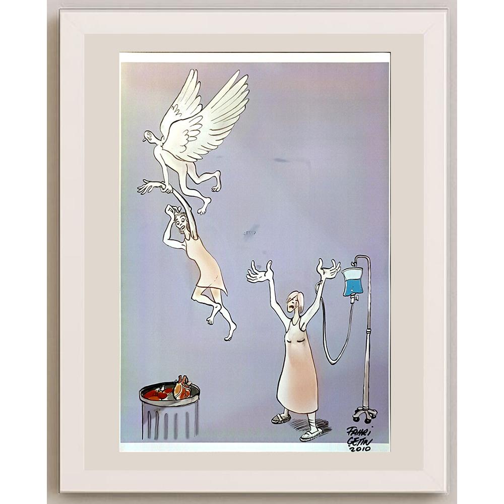 Fahri Çetin 43x30cm Orijinal Karikatür BOD06501
