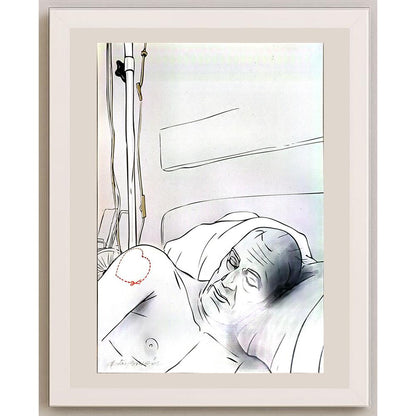 Oktay Bingöl 43x30cm Orijinal Karikatür BOD06505