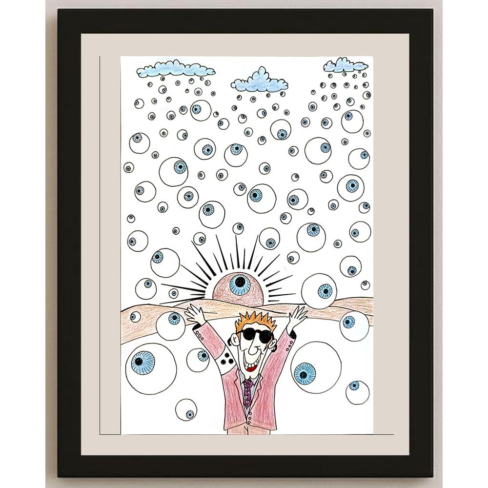 Serpil Dilekçi 35x25cm Orijinal Karikatür BOD06519