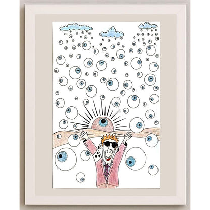 Serpil Dilekçi 35x25cm Orijinal Karikatür BOD06519