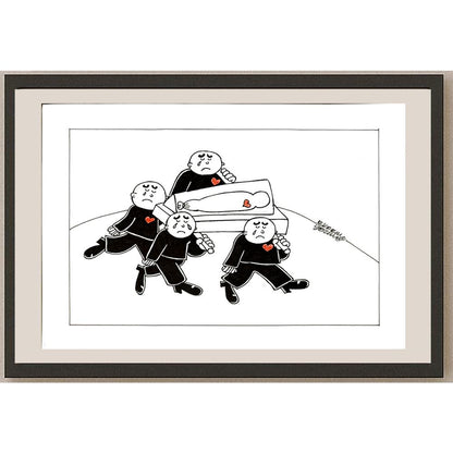 Ekrem Yetim 29x21cm Orijinal Karikatür BOD06525