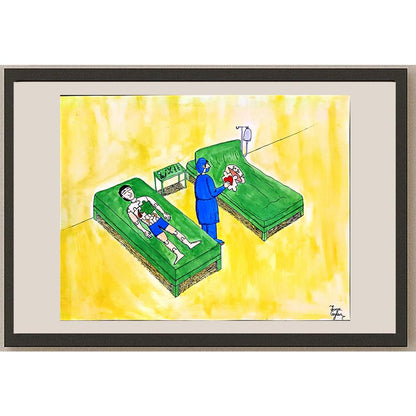 Tuna Ceylan 35x25cm Orijinal Karikatür BOD06537
