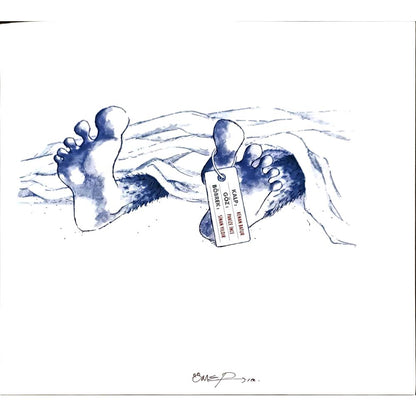 Ömer Çam 33x30cm Orijinal Karikatür BOD06542