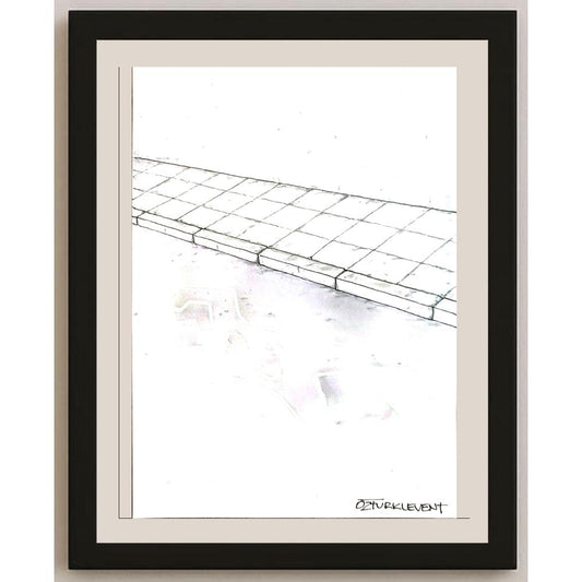 Ahmet Öztürklevent 29x21cm Orijinal Karikatür BOD06543
