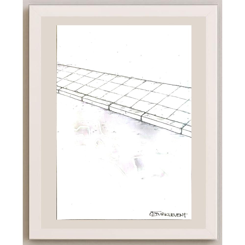 Ahmet Öztürklevent 29x21cm Orijinal Karikatür BOD06543